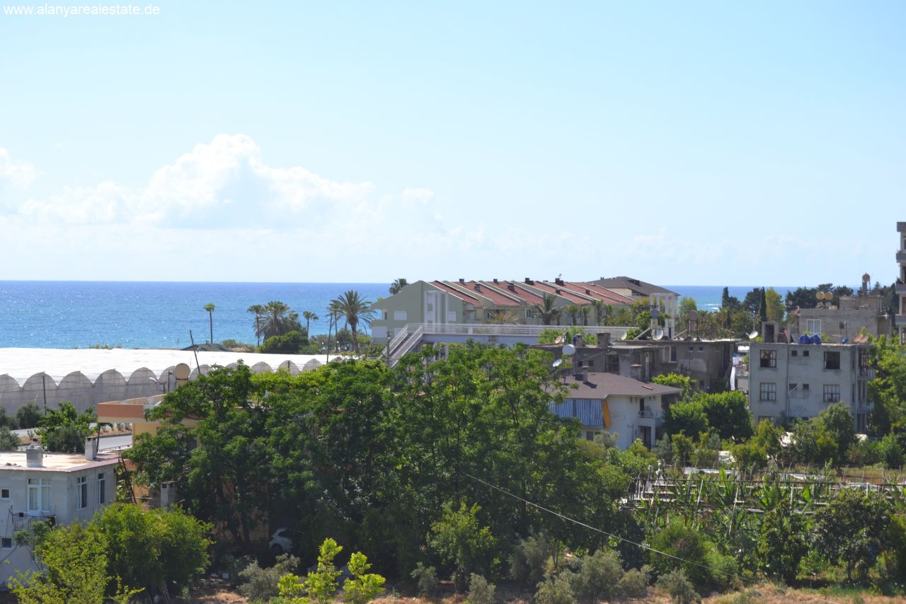 Voll möbliertes Duplex Penthaus gleich am Strand mit Pool und fantastischem Meerblick ()