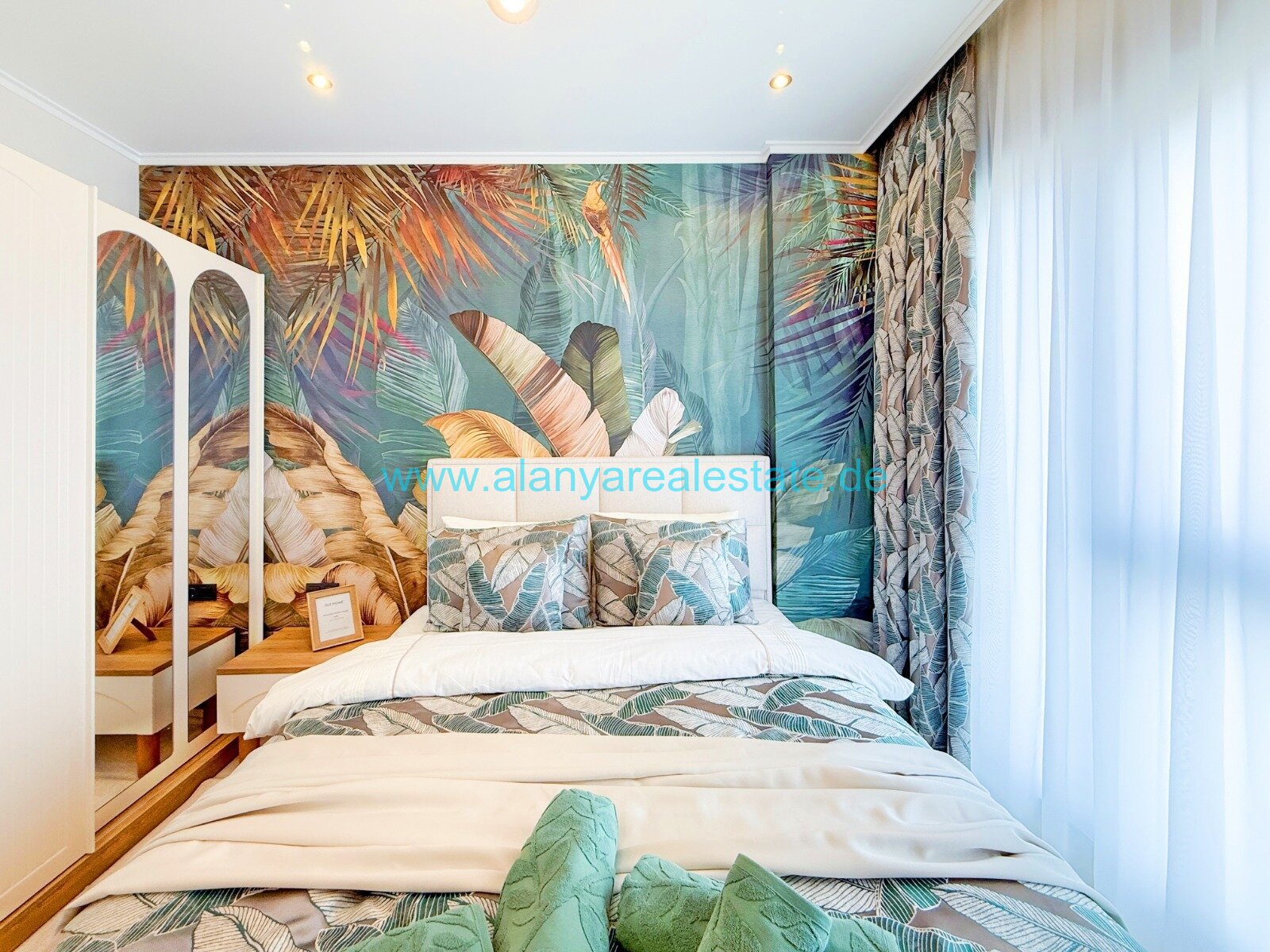 BEST OFFER Voll möblierte neue 2 Zimmer Wohnung mit Pool und Meerblick