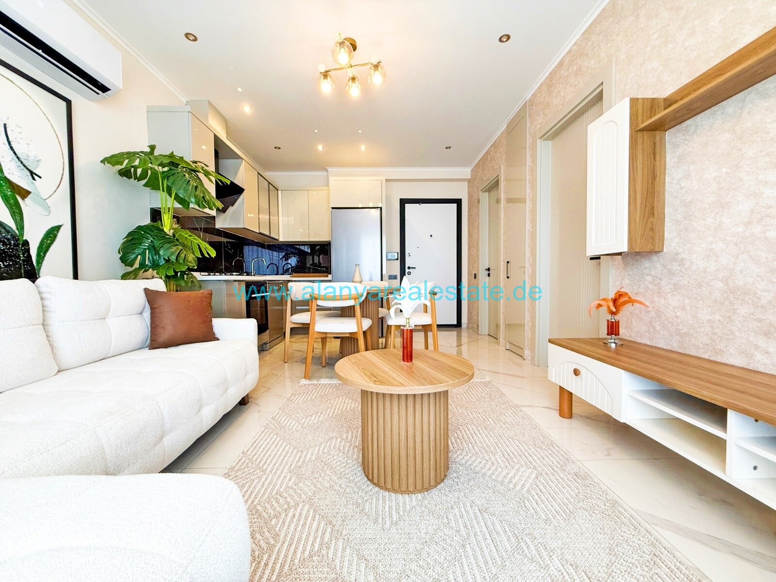 BEST OFFER Voll möblierte neue 2 Zimmer Wohnung mit Pool und Meerblick