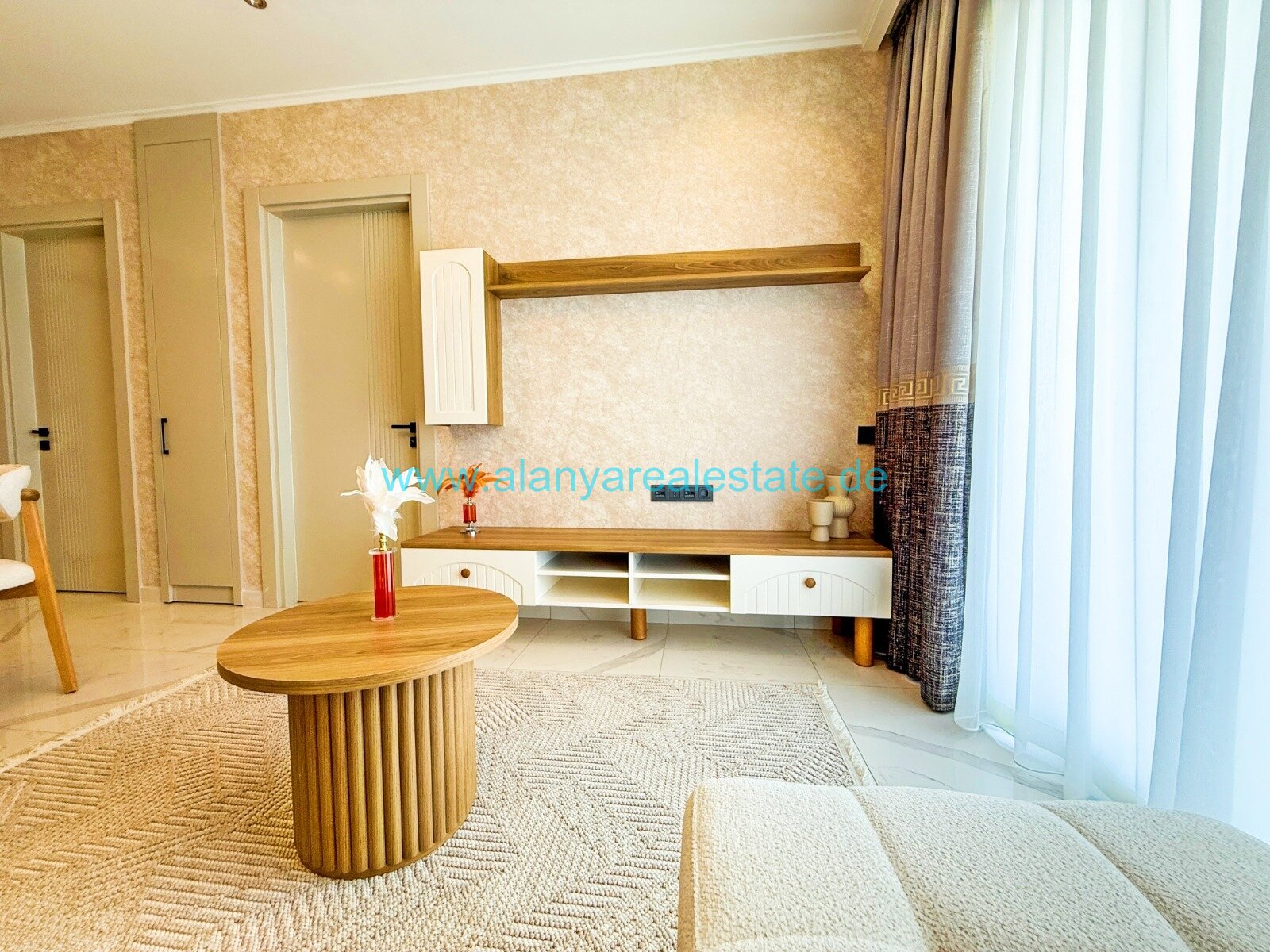 BEST OFFER Voll möblierte neue 2 Zimmer Wohnung mit Pool und Meerblick